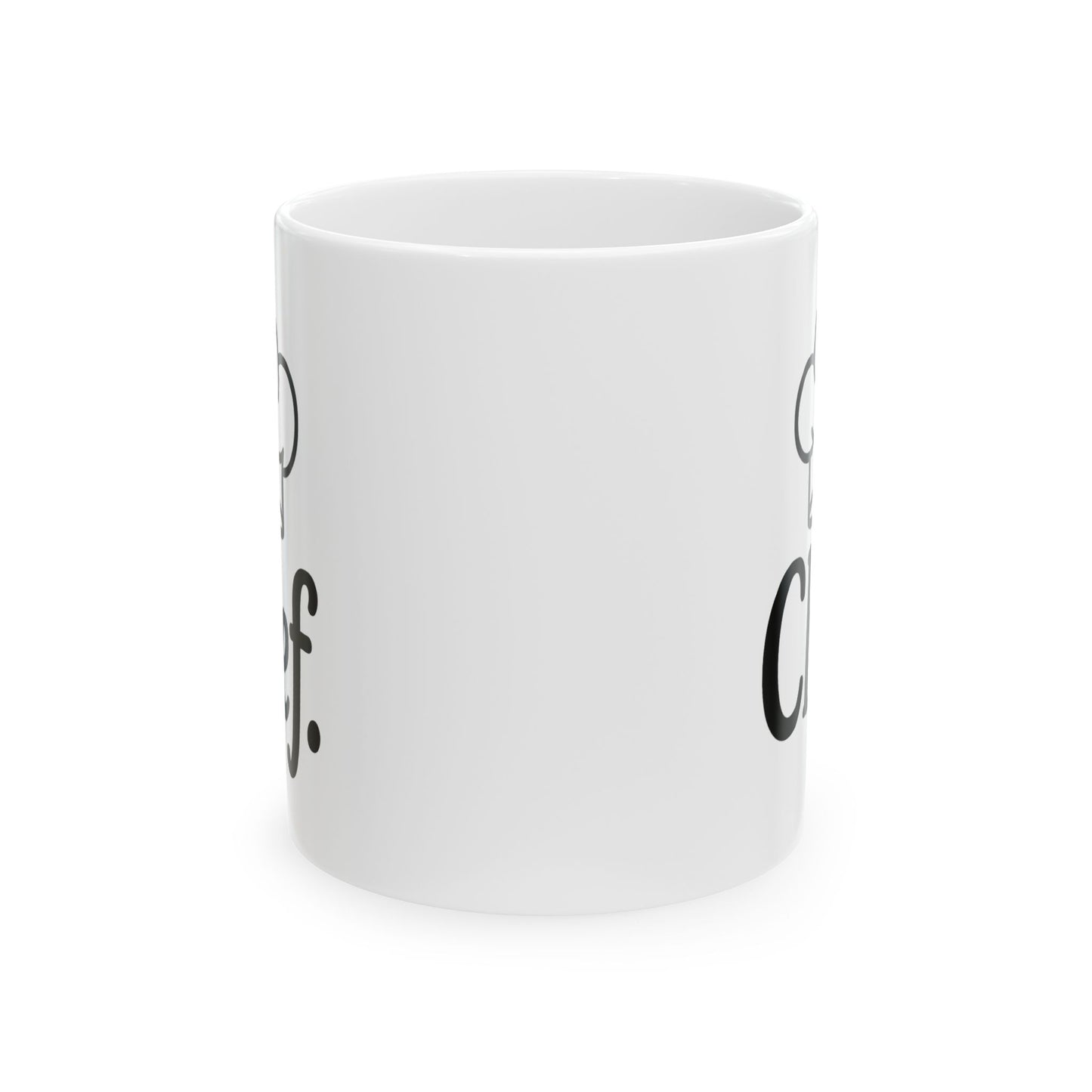 Funny "Chef" Coffee Mug - Cute Gift for Cooking Partner, Spouse, Anniversary, Valentine’s Day