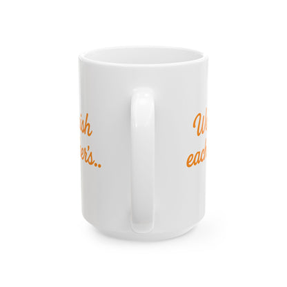 We Finish Each Other's.. Funny Couples Coffee Mug Set