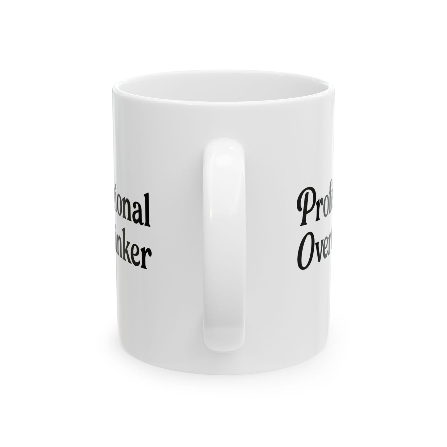 "Professional Overthinker" Funny Coffee Mug - Perfect Gift for Coworkers, Friends, or Overanalyzing Geniuses