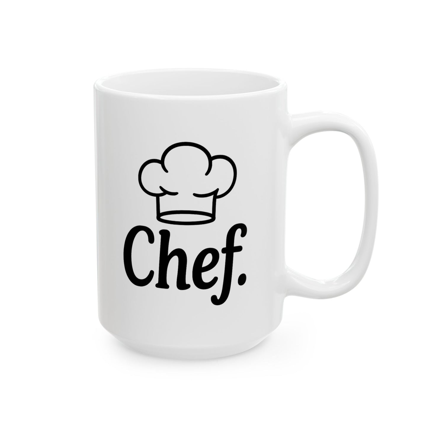 Funny "Chef" Coffee Mug - Cute Gift for Cooking Partner, Spouse, Anniversary, Valentine’s Day