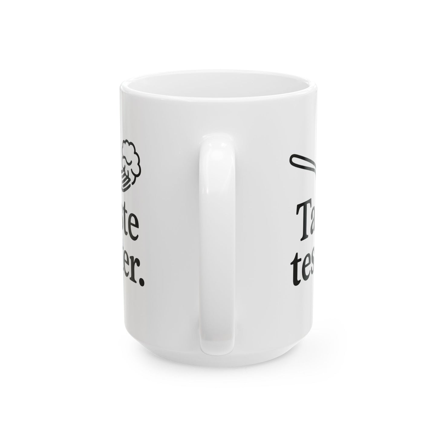 Hilarious Couples Coffee Mug - "Taste Tester" - Perfect Kitchen Gift for Spouse, Partner, Anniversary, Valentine’s Day