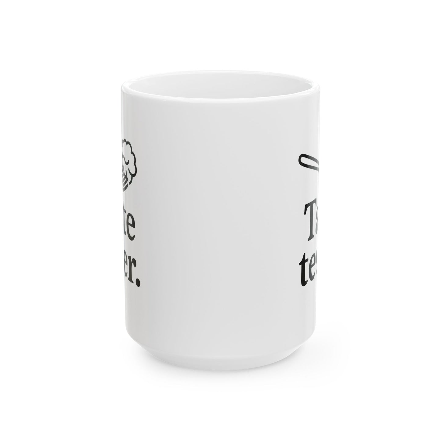 Hilarious Couples Coffee Mug - "Taste Tester" - Perfect Kitchen Gift for Spouse, Partner, Anniversary, Valentine’s Day