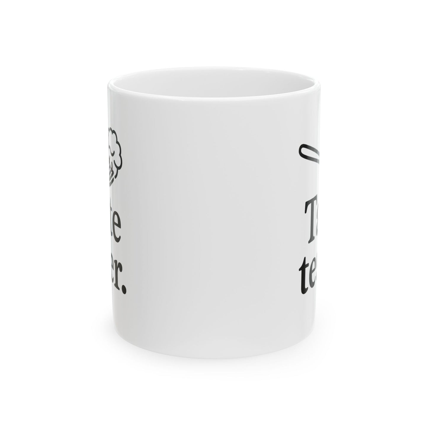 Hilarious Couples Coffee Mug - "Taste Tester" - Perfect Kitchen Gift for Spouse, Partner, Anniversary, Valentine’s Day
